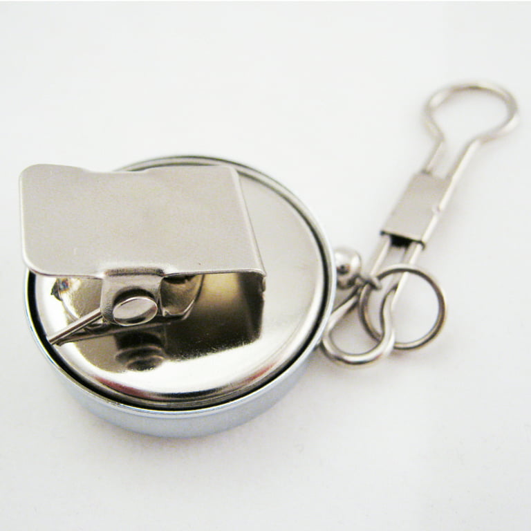LANYARD: 1169366 Metal badge Reel ID holder, Retractable Badge Holder