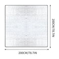 thumbnail image 3 of Fiudx Esterilla Aislante de Aluminio, Reflectante de Doble Cara, para Dormir, Ultraligera y Plegable, para Tienda de Campaña, Manta Aislante Térmica, Ideal para Camping, Senderismo, Pícnics y Aventur, 3 of 6