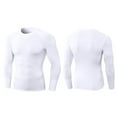 thumbnail image 4 of Mens Base Layer,Long Sleeve Compression Shirts Athletic Base Layer Shirt for Workout, 4 of 7