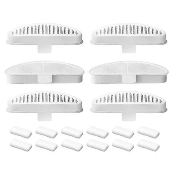 6PCS Cat Water Fountain Filters for Uahpet Water Fountain 67oz/2L Cat Water Fountain Cat Fountain Re