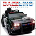 thumbnail image 3 of TROPOW Kids Electric Car | Licensed Dodge Challenger Ride-On 12V Battery-Powered Vehicle with Remote, LED Lights, Bluetooth, MP3 for Boys and Girls,Christmas Gift for Kids, 3 of 7