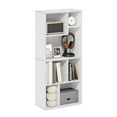 thumbnail image 6 of Furinno Daly 7-Cube Irregular Cubes Bookcase, Bookshelf, Storage Organizer, White, 6 of 6