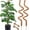 2×60 Inch, variant on 2-Pack 28" Bendable Moss Pole for Monstera, Rust-Free Aluminum Core Plant Support Stakes, Sturdy Stakes to Train & Grow Indoor Climbing Plants Upright (13.2ft Jute Rope Included)