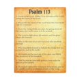 thumbnail image 1 of Scripture Walls Psalm 113 Chapter Gold Bible Canvas Christian Wall Art Ready to Hang Unframed, 1 of 6