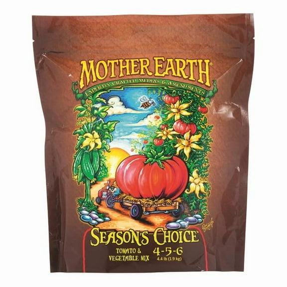 Mother Earth 7004434 4.4 lbs Seasons Choice Tomato & Vegetable Mix 4-5-6 Hydroponic Plant Nutrients
