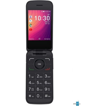 Alcatel GO FLIP 3 4052W Phone (GSM Unlocked), Black