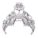 thumbnail image 1 of Broche De Calavera De Taladro, Broche De Cabeza De Calavera De Cristal único Exquisito Brillante Para Abrigo Para Traje Cergrey Plata antigua, 1 of 8