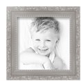 thumbnail image 2 of ArtToFrames 8" x 8" Classic Antique Silver Picture Frame, 8x8 inch Silver Wood Poster Frame (WOM-4926), 5 Pack, 2 of 6