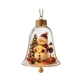 thumbnail image 2 of 2026 New Glowing Christmas Story Ornament, Light-Up Mini Holiday Scene, Warm LED Mini Christmas Decoration, Bell-Shaped Tree Hanging Ornaments, Xmas Tree Decorations Home Decor Gift for Family, 2 of 6