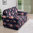 thumbnail image 3 of XYZCANDO Christmas Gnome Couch slipcover for 1 Cushion Stretch Club Chair slipcover Washable Furniture Cover Cute Cover for Sofa, 3 of 6