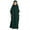 Blackish Green, variant on IBTOM CASTLE Kids Girls Long Sleeve Full Cover Hijab Kaftan Dubai Islamic Prayer Dress Abaya Muslim Hooded Robe Ramadan Clothing 12-13 Years Black