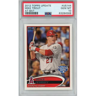Mike Trout Los Angeles Angels 2012 Topps #446 PSA Authenticated 10 Card