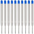 thumbnail image 1 of Recargas para bolígrafo MengRan de tinta azul de 3,9" 1 mm punta media, paquete de 10, 1 of 5