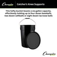 thumbnail image 3 of Bucket Champion Sports de 6 galones con tapa de asiento acolchada, 3 of 5