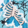 thumbnail image 3 of SONXAHE Men's Skeleton Graphic Pullover Hoodie Baggy Hooded Sweatshirts Goth Urban Pullover Tops, 3 of 5