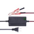 thumbnail image 1 of 2pcs 12v To 14.8v Automatic Lead Acid Battery Charger/maintainer, 1.2a Trickle Charger Compatible With Car, Truck, Boat, Motorcycle, Rv, Lawn Tractor, 1 of 1