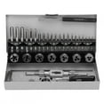 thumbnail image 2 of Hilitand 32Pcs Alloy Steel Tap Die Set Portable High Hardness Tap Die Hand Tools Set Kit, 2 of 8