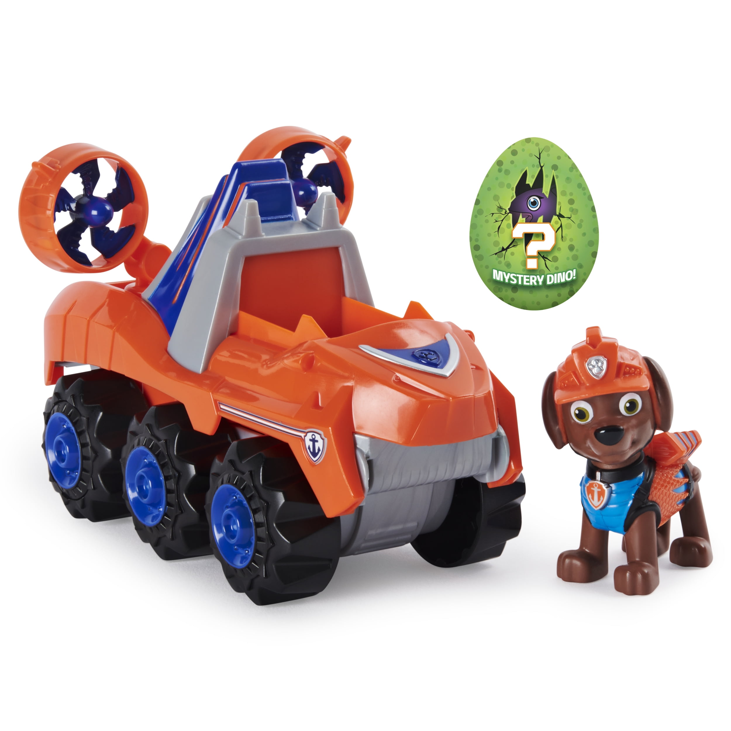 PAW Patrol, Dino Rescue Zuma’s Deluxe Rev Up Vehicle with Mystery