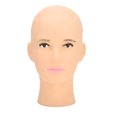 thumbnail image 3 of Cabeza De Maniquí, Cabeza De Entrenamiento Segura Con Superficie Resbaladiza Para Práctica De Belleza Para Exhibición De Sombreros Para ANGGREK Otros, 3 of 8
