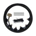 thumbnail image 1 of Sistema de Riego y Enfriamiento para Jardín y Invernadero, 9m con 11 Aspersores, Baja Presión, Incluye Cinta de PTFE, Ideal para Patios y Áreas Exteriores., 1 of 6