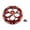 A, variant on Aluminum Motorcycle Engine Cooling Fan Cover Guard for Vespa Sprint Primavera 150 2013-2022, Red