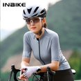 thumbnail image 4 of INBIKE - Maillot de ciclismo de manga corta de verano para mujer, secado rápido, camisetas de ciclismo de montaña para mujer, ropa con bolsillos, 4 of 5