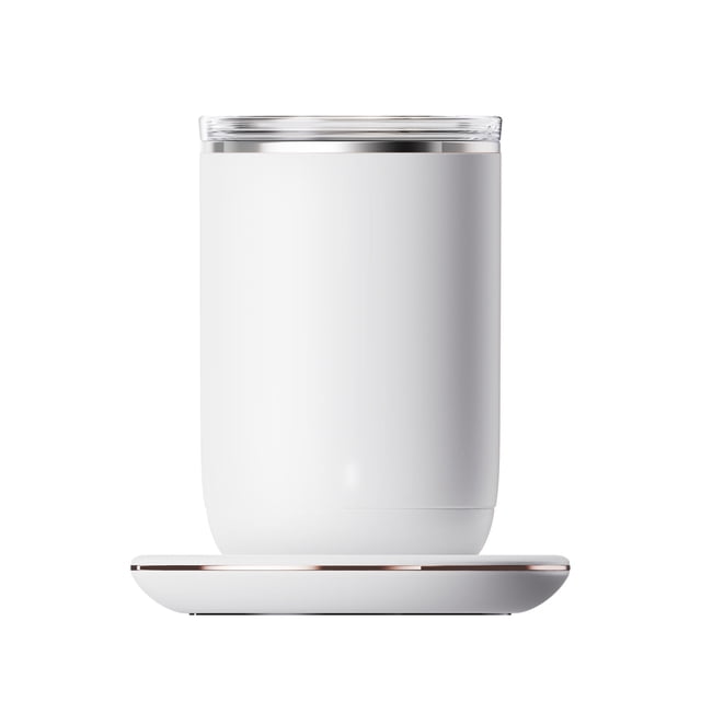 Advancent Taza agitadora, taza mezcladora, agitador de bebidas, panel táctil de tamaño compacto, accesorios de oficina inteligentes, leche, regalo dulce Cocina y Comedor Blanco 300ml Advancent HA071561-01