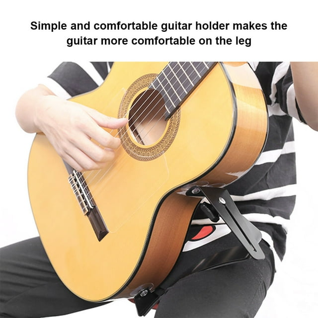 Aluminum Classical Guitar Support Rest with Soft Suction Aluminum Classical Guitar Cup Ergonomic Steamline Holder Strong Adsorption Frame