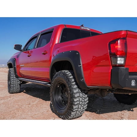 Husky Liners 2803922 Pocket Style Fender Flares Fits 2016–2023 Toyota Tacoma 4pc