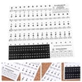 thumbnail image 4 of EeaseCA Piano Stickers for 37/49/54/61/88 Key Keyboards Transparent and Removable, 4 of 8