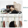 thumbnail image 2 of 8Pack Rotating Handbag Hanger for Closet 4 Color Multi-Function Rotatable Belt Hangers Organizer Scarf Tie Rack Holder Closet Storage Organizer, 2 of 10