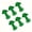 Green, variant on 6-Piece Silicone Expansion Tool Set for Corrugated and Tile/Brick Applications - Super Expansion Applicator Kit