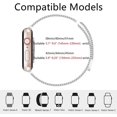 thumbnail image 2 of Magnetic Band Compatible with Apple Watch 42mm 44mm 45mm, Stainless Steel Mesh Strap with Adjustable Loop, Metal Wristband for iWatch Series SE 7/6/5, 2 of 4