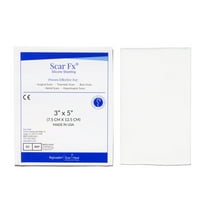 Rejuvaskin Scar Fx Silicone Sheeting - 3" x 5" - 100% Healthcare Grade Silicone - Physician Recommended