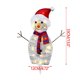 thumbnail image 3 of Decoración navideña para exteriores, adornos navideños, regalos navideños, decoración navideña familiar para exteriores, muñeco de nieve navideño iluminado, decoración de jardín, decoración de muñeco, 3 of 4