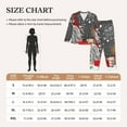 thumbnail image 6 of Disketp Pajamas Set Long Sleeve Sleepwear Womens Button Down Nightwear Pj Sets-Traditional Scandinavian Dwarf, 6 of 9