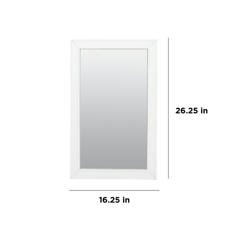 American Pride Recess-Mount Mirror Medicine Cabinet, 16.25 x 26.25 