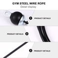 thumbnail image 4 of 1 Set Pulley Cable Light Fine Safe Chic Tool Accessories Steel Wire Rope, 4 of 6