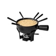 thumbnail image 1 of Juego de fondue de queso Boska para fiestas Nero - Olla de fondue de hierro fundido negra - Artículos para el registro de bodas Pequeños electrodomésticos de cocina para hasta 4 personas Artículos par, 1 of 5