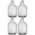 thumbnail image 4 of Glass Water Bottle, Includes 38 mm Metal Screw Cap, 1 gal Capacity (Pack of 4), 4 of 7
