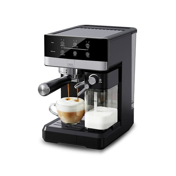 Cafetera para Espresso CASA LITUS  Capuchino Latte Automatica Espumador de Leche