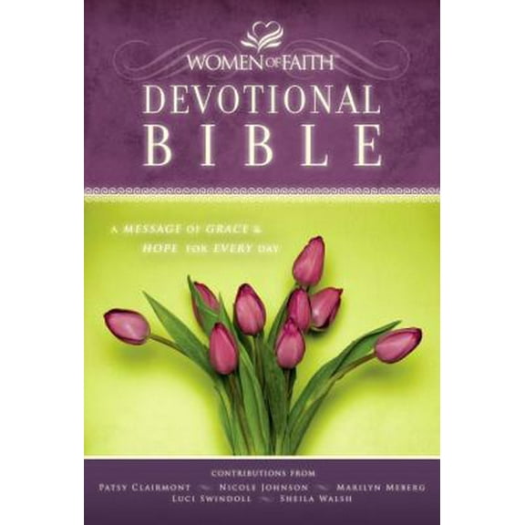 Pre-Owned Women of Faith Devotional Bible-NKJV: A Message of Grace & Hope for Every Day (Hardcover) 1418544124 9781418544126