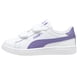 thumbnail image 1 of Tenis casual Puma Smash 3.0 L V PS blanco/morado 392033 20 de niñas 20.5 cm, 1 of 5