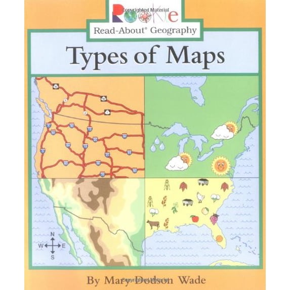 Pre-Owned Types of Maps (Paperback) 0516277685 9780516277684