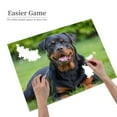 thumbnail image 2 of Rottweiler Relaxing Grass Lawn 1000-Piece Wooden Jigsaw Puzzle for Adults, Fun & Challenging Family Game, Stylish Wall Decor & Holiday Gift, 2 of 7