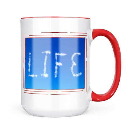 

Neonblond Life Clouds Fresh Air Mug gift for Coffee Tea lovers