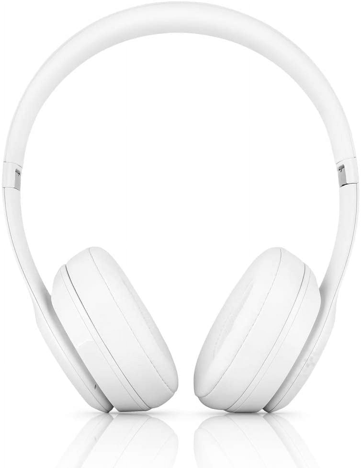 Restored Beats Studio3 Wireless Headphones - Gloss White (Refurbished)