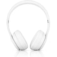 thumbnail image 3 of Restored Beats by Dr. Dre Solo3 Wireless Gloss White On Ear Headphones MNEP2LL/A (Refurbished), 3 of 4