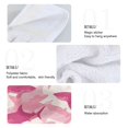 thumbnail image 4 of Haosy 2 Pack Kitchen Wash Cloths with Hanging Loops Absorbent Absorbent Quick Drying Hand Towels, Pink Shark Silhouette, 4 of 7