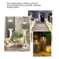thumbnail image 2 of Lámpara colgante 3PCS Kit de luces de velas sin llama parpadeantes Efecto de iluminación parpadeante dinámico 2 * AA Operado por celdas para cenas al aire libre en interiores Fiesta Boda Navidad Decor Romacci Lámpara colgante, 2 of 7